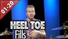 Heel-Toe Drum Fills